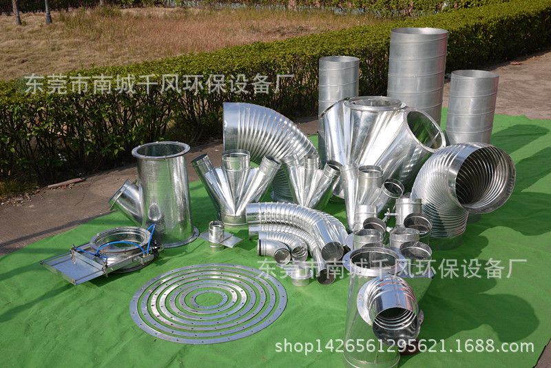 擠壓螺旋鍍鋅彎頭 一體式風(fēng)管彎頭的核心優(yōu)勢與環(huán)保設(shè)備應(yīng)用